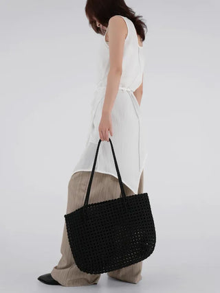 Bobbin Stripe Semi-Wide Pants