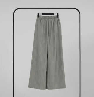 Bobbin Stripe Semi-Wide Pants