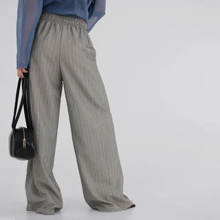 Bobbin Stripe Semi-Wide Pants