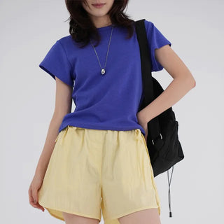 Mirel Comfort Diagonal Sleeve T-shirt