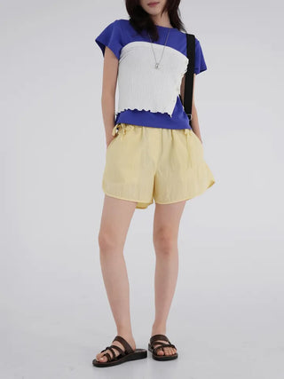 Mirel Comfort Diagonal Sleeve T-shirt