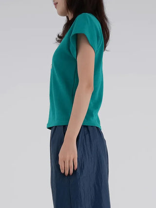 Mirel Comfort Diagonal Sleeve T-shirt