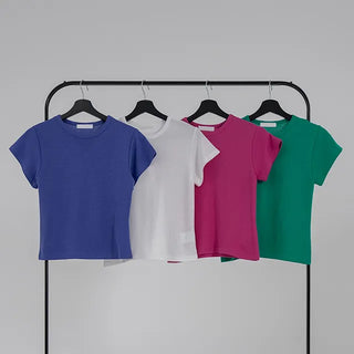 Mirel Comfort Diagonal Sleeve T-shirt