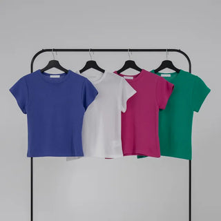 Mirel Comfort Diagonal Sleeve T-shirt