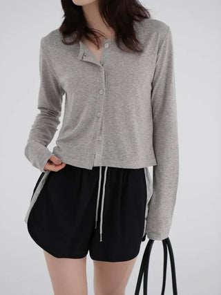 Burnett See-through Linen Daily Spring/Summer Cardigan