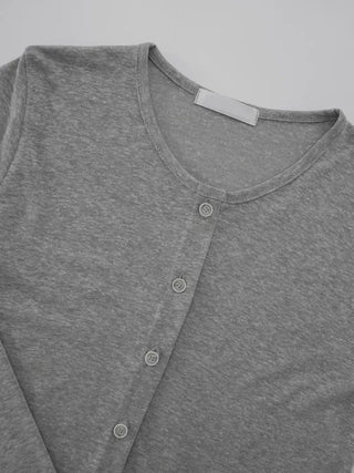 Burnett See-through Linen Daily Spring/Summer Cardigan