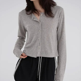 Burnett See-through Linen Daily Spring/Summer Cardigan