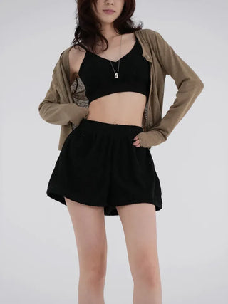 Burnett See-through Linen Daily Spring/Summer Cardigan
