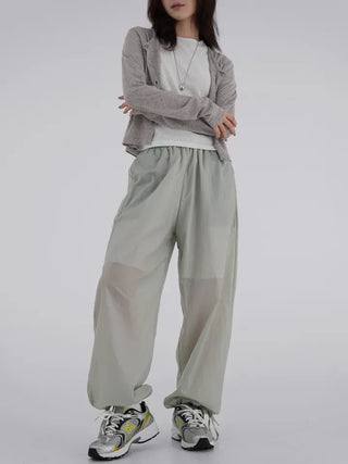 Foamin Glossy Nylon Pants