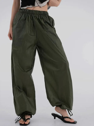 Foamin Glossy Nylon Pants