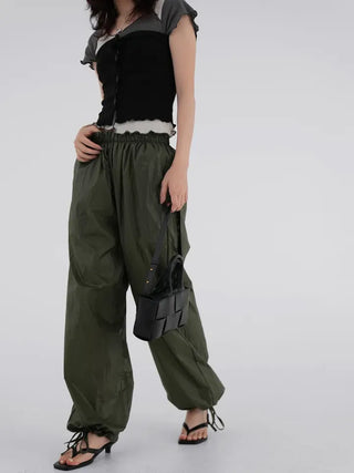 Foamin Glossy Nylon Pants