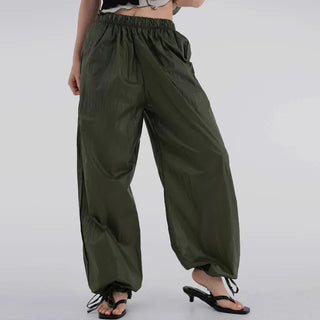 Foamin Glossy Nylon Pants