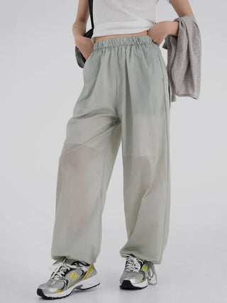 Foamin Glossy Nylon Pants