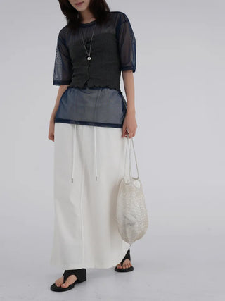 Dalien See-through Layered T-shirt