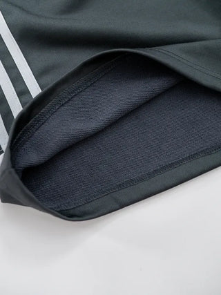 Qunin Three-Stripe Ribbon Strap Pants