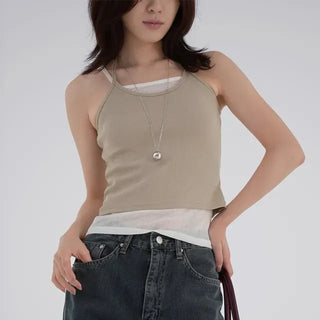 Bellis Basic Halterneck Loose Sleeveless