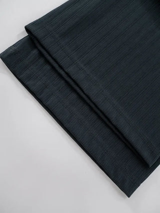 Curvy Pleated Long Pants