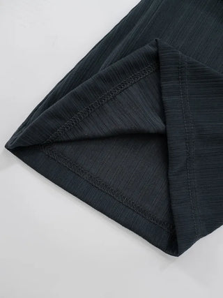 Curvy Pleated Long Pants