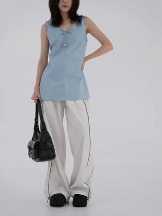 Woomin Color Block Track Pants