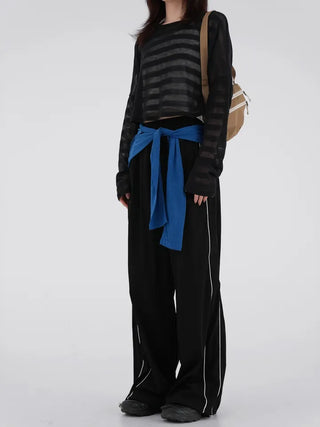 Woomin Color Block Track Pants