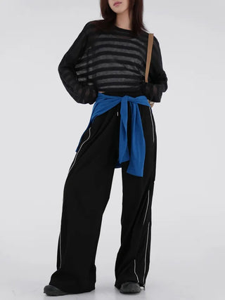 Woomin Color Block Track Pants