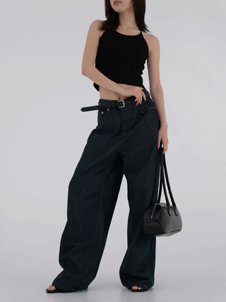 Leui Bijo Non-Faded Raw Denim Pants