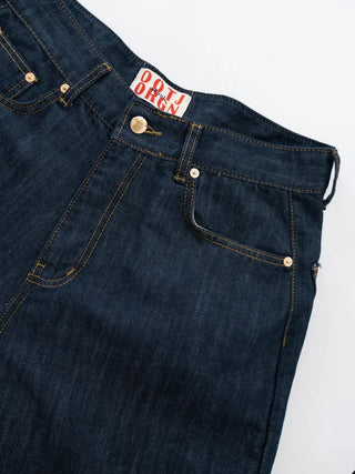 Leui Bijo Non-Faded Raw Denim Pants