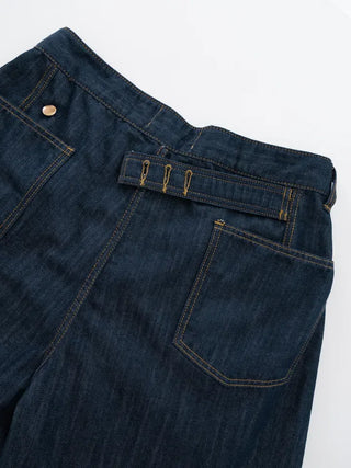 Leui Bijo Non-Faded Raw Denim Pants