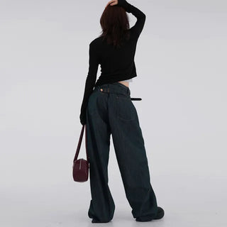 Leui Bijo Non-Faded Raw Denim Pants