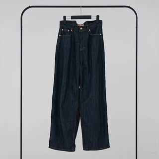 Leui Bijo Non-Faded Raw Denim Pants