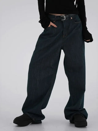 Leui Bijo Non-Faded Raw Denim Pants