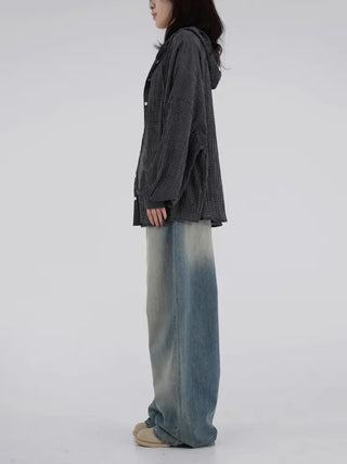 Lily String Wide Denim Pants