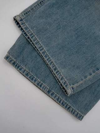 Lily String Wide Denim Pants