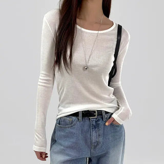 Loewe Rayon Basic Long Sleeve Tee