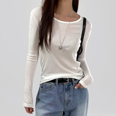 Loewe Rayon Basic Long Sleeve Tee