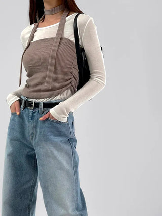 Loewe Rayon Basic Long Sleeve Tee
