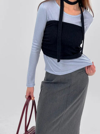 Loewe Rayon Basic Long Sleeve Tee