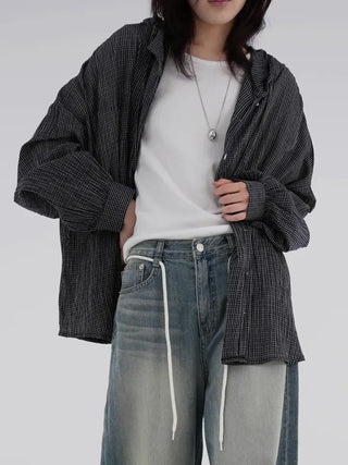 Lia Basic Semi-Loose Cotton Short Sleeve Tee
