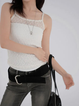 Leon Flower Lace Sleeveless