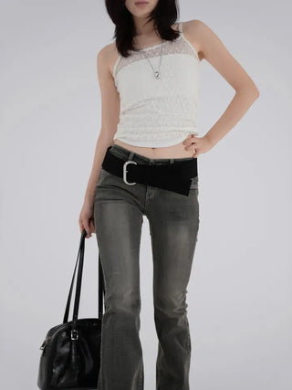 Leon Flower Lace Sleeveless