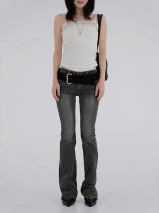 Leon Flower Lace Sleeveless
