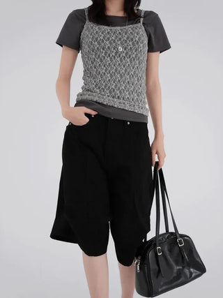 Leon Flower Lace Sleeveless