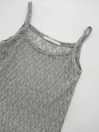 Leon Flower Lace Sleeveless