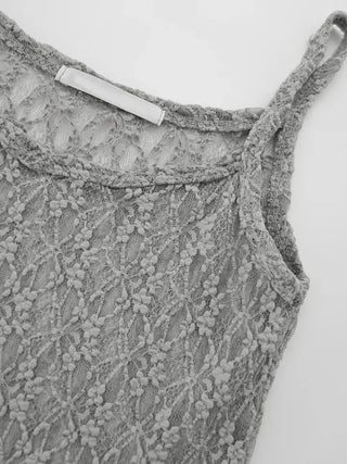 Leon Flower Lace Sleeveless