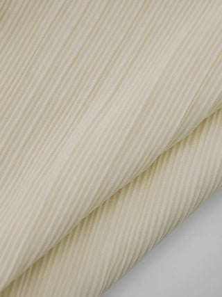 Luing Half-Neck Pleated Short Sleeve