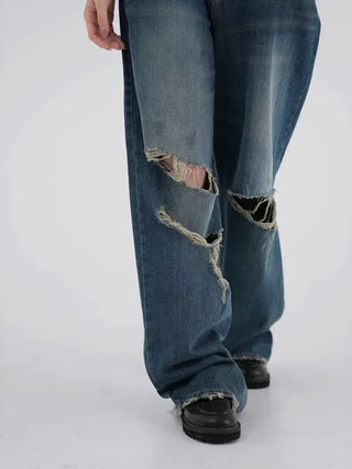 Liang Damaged Washed Pants
