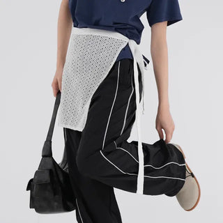 Kming Crochet Wrap Skirt