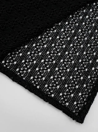 Kming Crochet Wrap Skirt