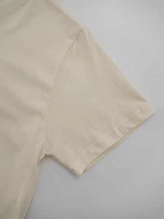 Corbin Round Neck Lettering Short Sleeve