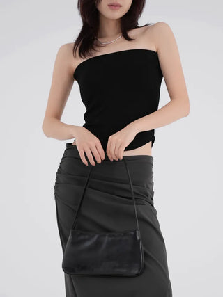 Rumin Ribbed Crop Tube Top
